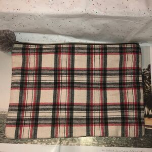 Plaid Flannel Travel Bag